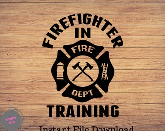 Papa Firefighter Svg Etsy