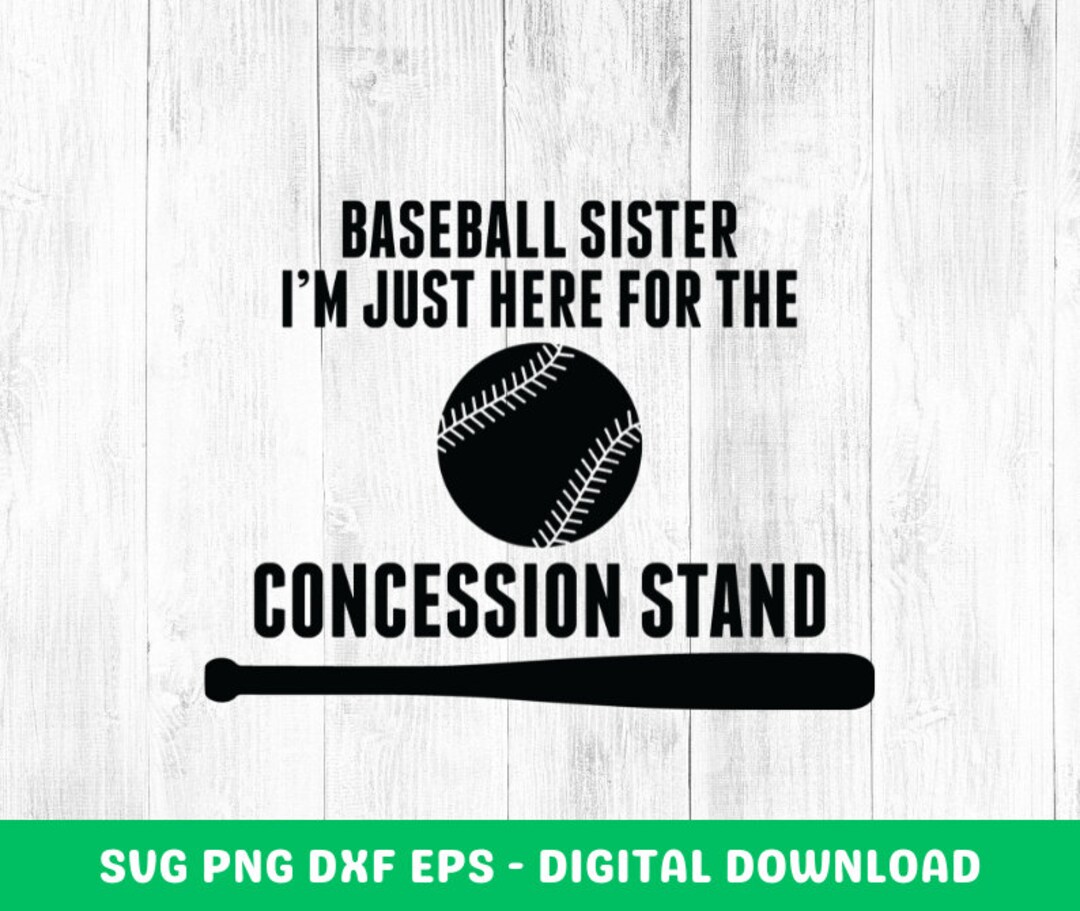 Baseball Sister Mom Baseball Svg, Baseball Mom Svg, Silhouette