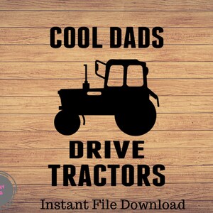 Coole Papa fahren Traktoren svg, Bauernhof svg, Bauer Clipart, Bauernhof png, Bauer niedliche Kunst, Bauer Bauernhof Cricut, Schnittdatei SVG, Png, Bauer Silhouette
