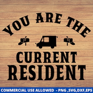 Vous êtes le facteur résident actuel SVG, Postier svg, Postman clipart, Mail carrier png, Post office cute art, mailman svg file