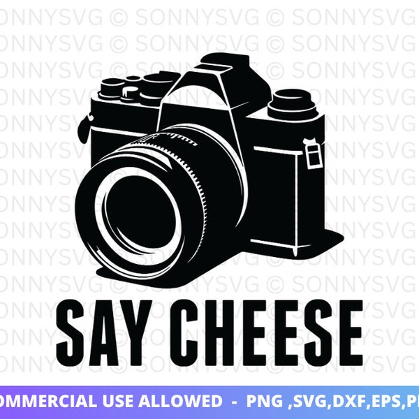 Say Cheese Photographer Funny SVG | Photography SVG | Photographer Shirt | Photography  Cricut | photographer svg | photographer gift