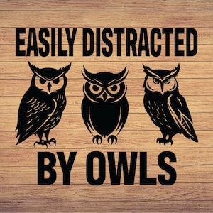 Hibou SVG, SVG oiseaux, hibou, clipart hibou, fichiers svg hibou pour silhouette, fichiers hibou pour cricut, hibou svg, hibou dxf, téléchargement numérique