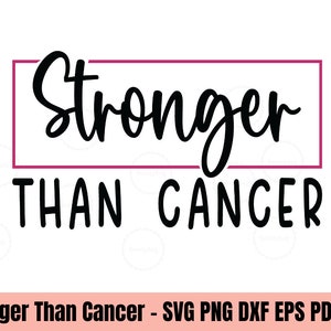 Stärker als Krebs svg, Krieger, Brustkrebs SVG, PNG DSF, Pdf Cut File, Silhouette, Cricut Cancer Awareness svg, Cancer Survivor svg