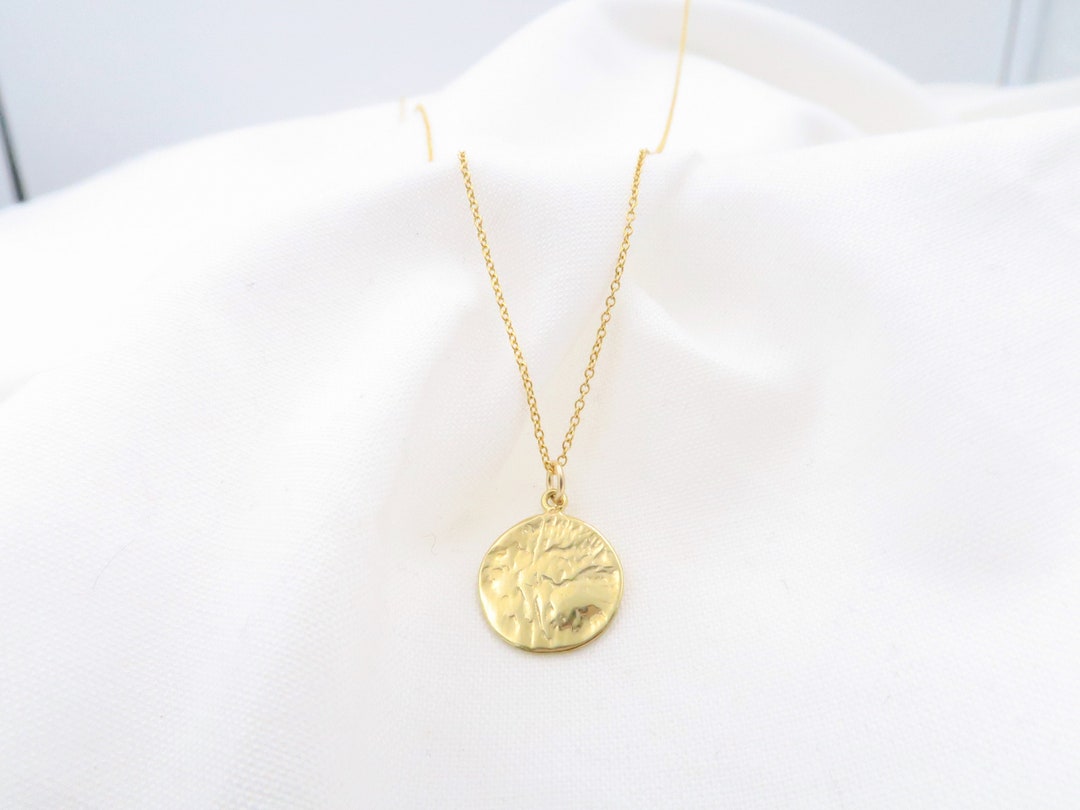 Collier Médaillon Coeur Plaqué Or 18 Carats Avec Chaîne Y - Femme