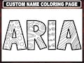 Personalized Name Coloring Pages for Kids & Adults | Custom Printable Coloring Sheets | Same-Day PDF Download