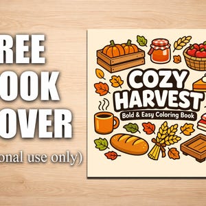 Harvest Coloring Pages – Cozy Autumn Farm Printable Coloring Set image 4