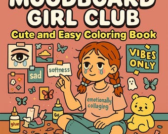 Girl Club Kleurplaten – Moodboard Art (pdf)