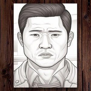 Serial Killer Coloring Pages for Adults, Creepy Coloring Pages of