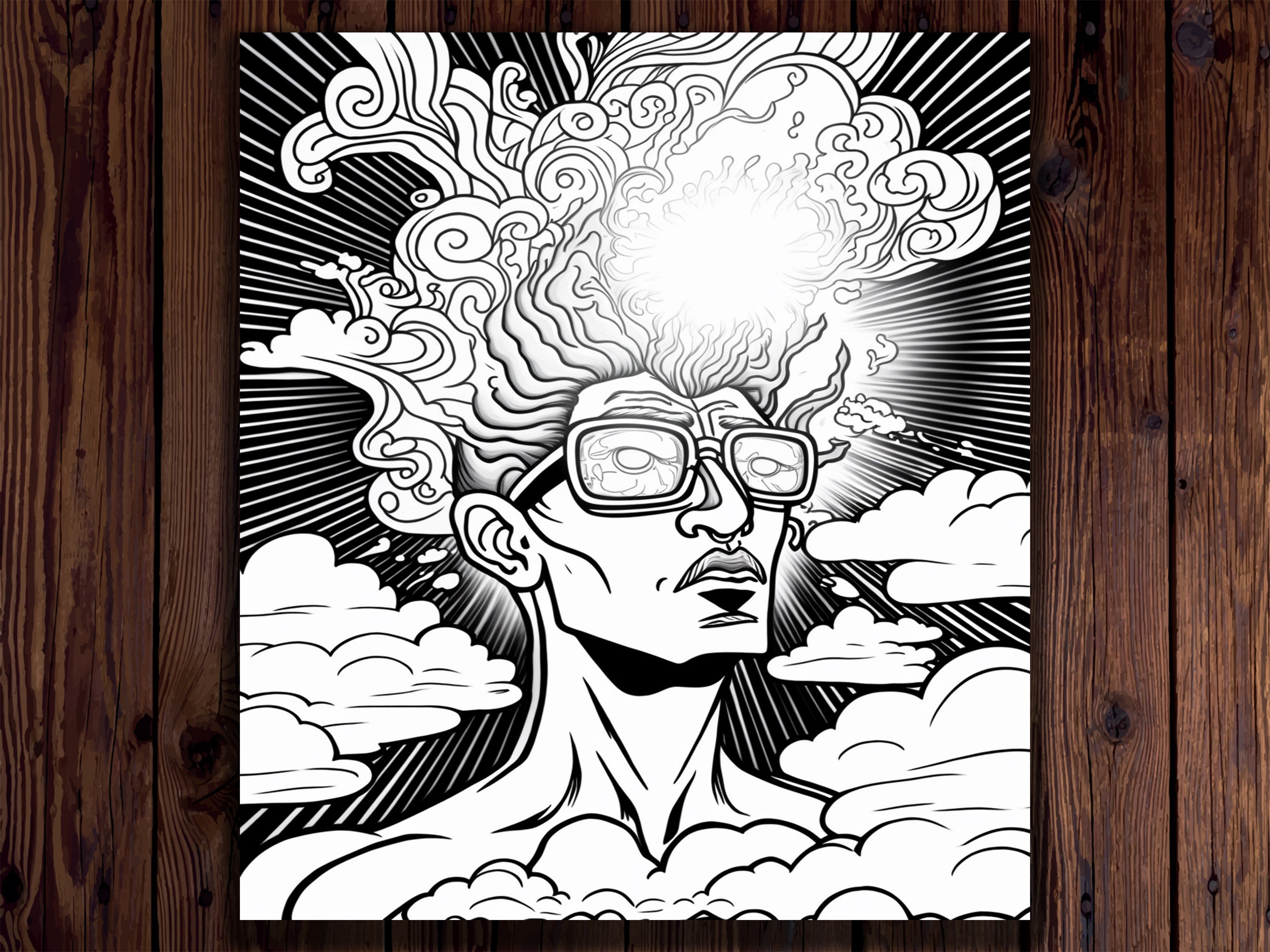 Psychedelic Coloring Book for Adults: Over 100 Fun and Trippy Designs to  Color for Relaxation