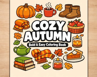 Fall Coloring Pages – Cozy Autumn Lifestyle Printable Set