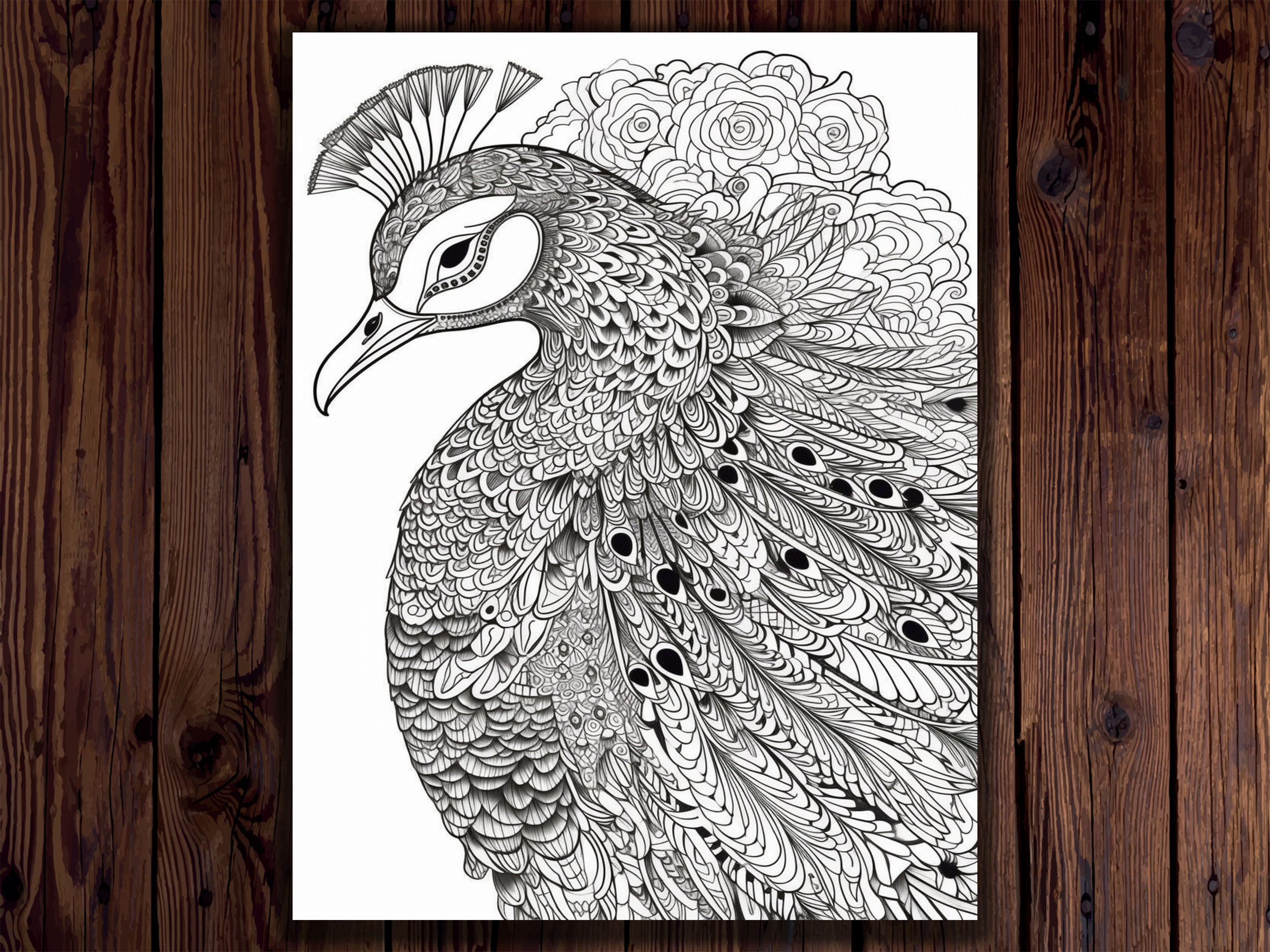Animal Mandala Coloring Pages for Adults: 111 Printable Designs (PDF ...