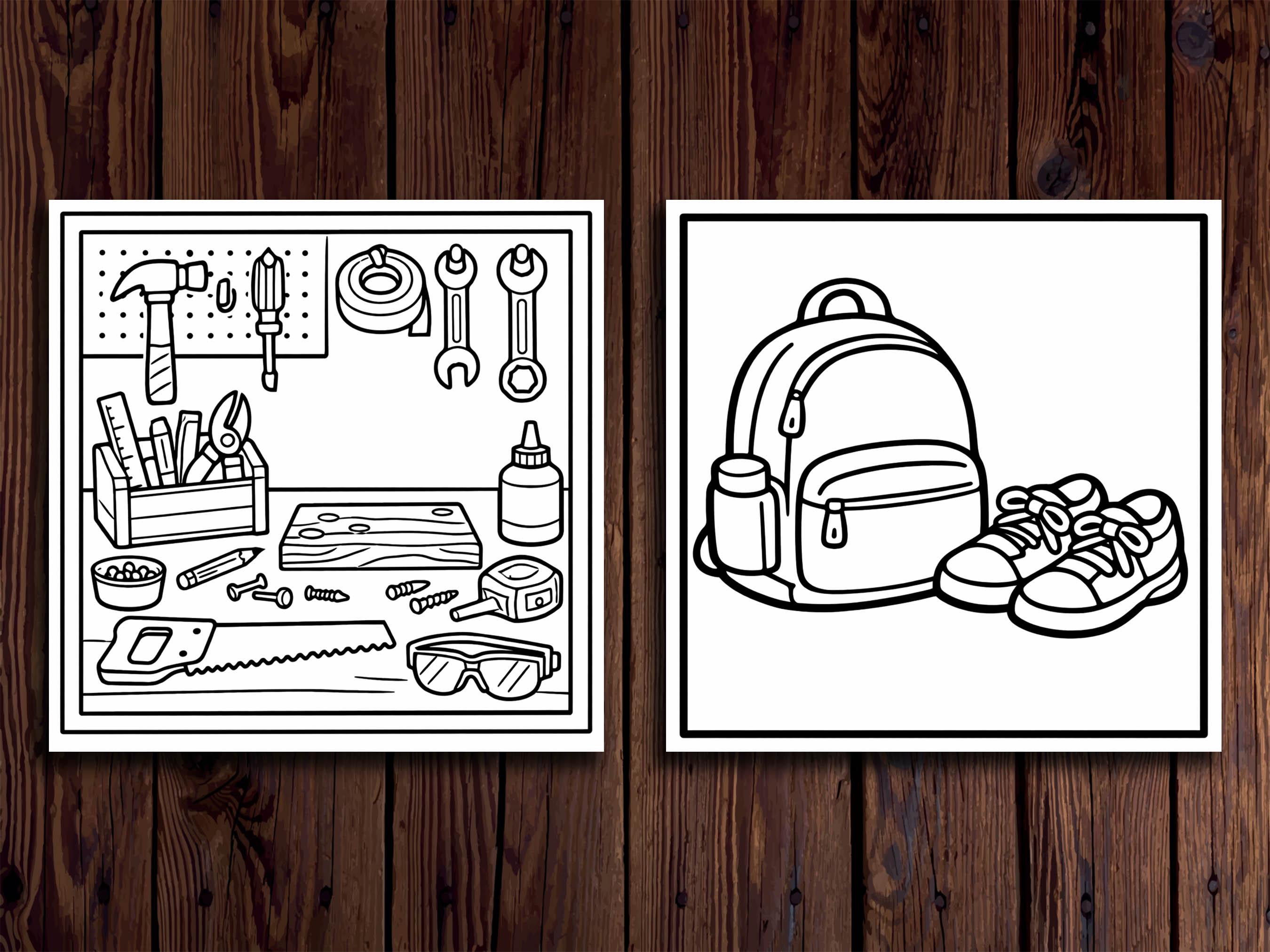 Dude Life Printable Coloring Pages – 20 Relaxed Everyday Line Art ...