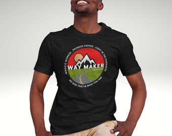Way Maker Shirt, Christian Graphic Tee