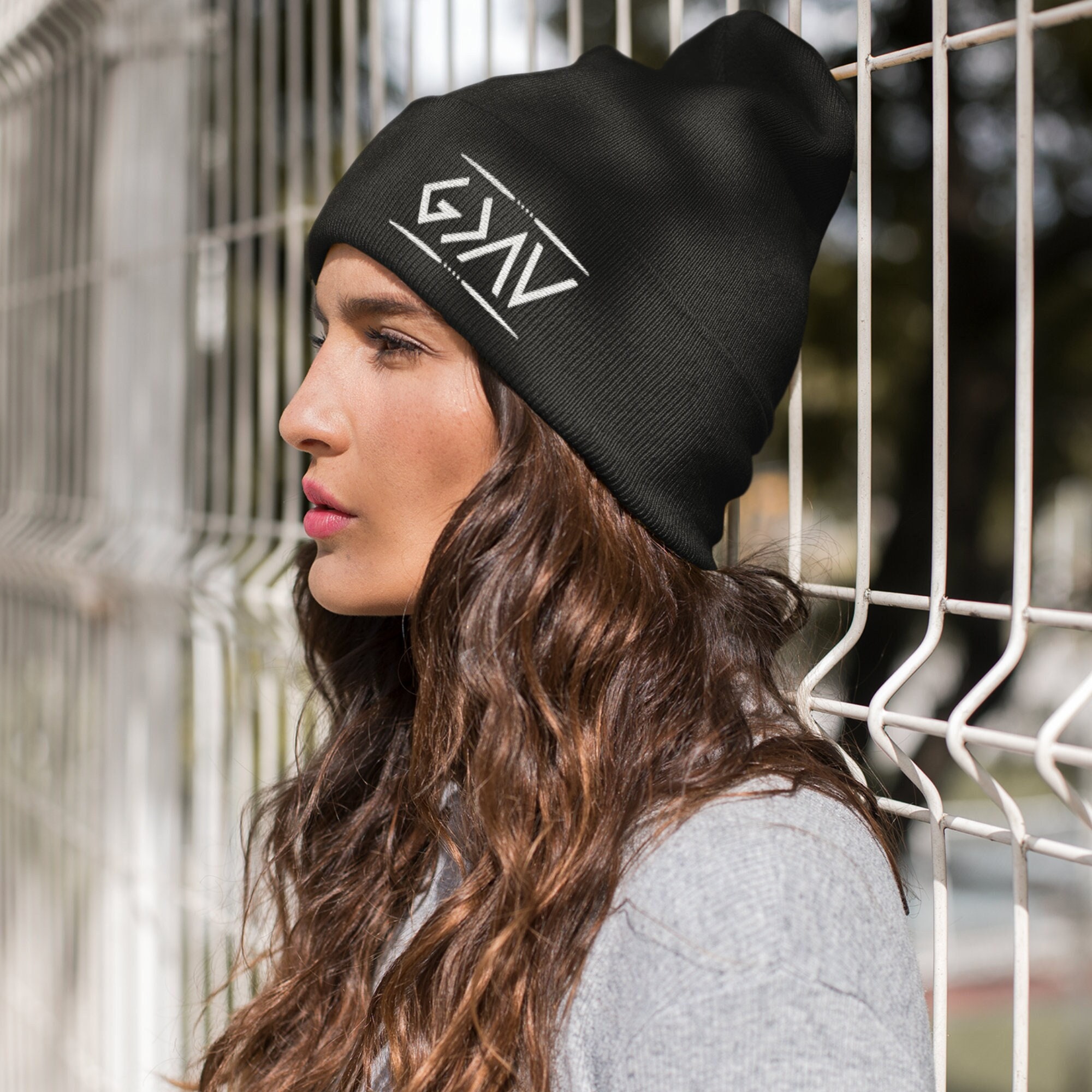 God Is Greater Than The Highs And Lows, Embroidered Beanie, Christian Gifts, Beanie Hat, Winter Hat, Men's Beanie, Beanies For Women
