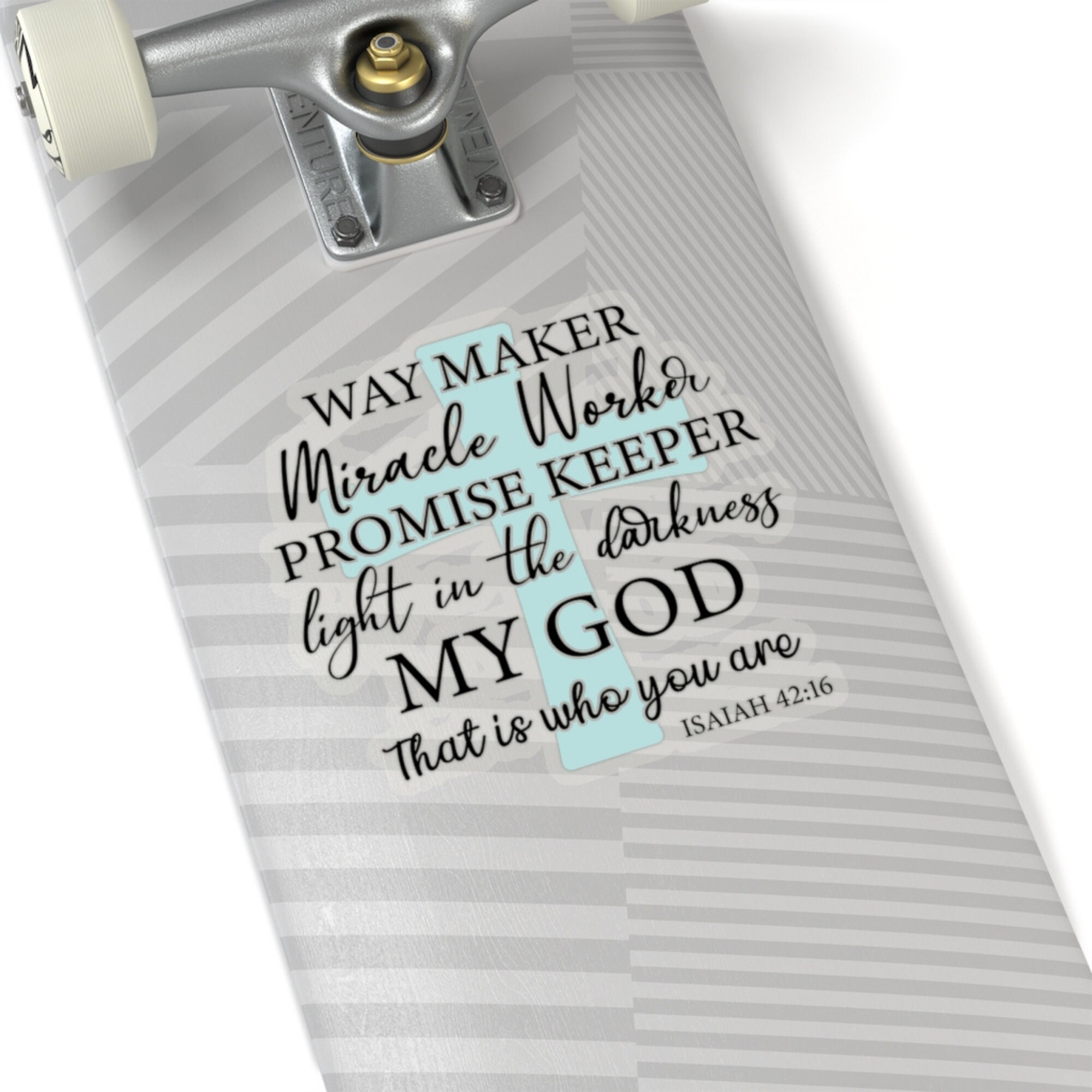 WAYMAKER Laptop Stickers Cute Stickers Christian Gifts - Etsy