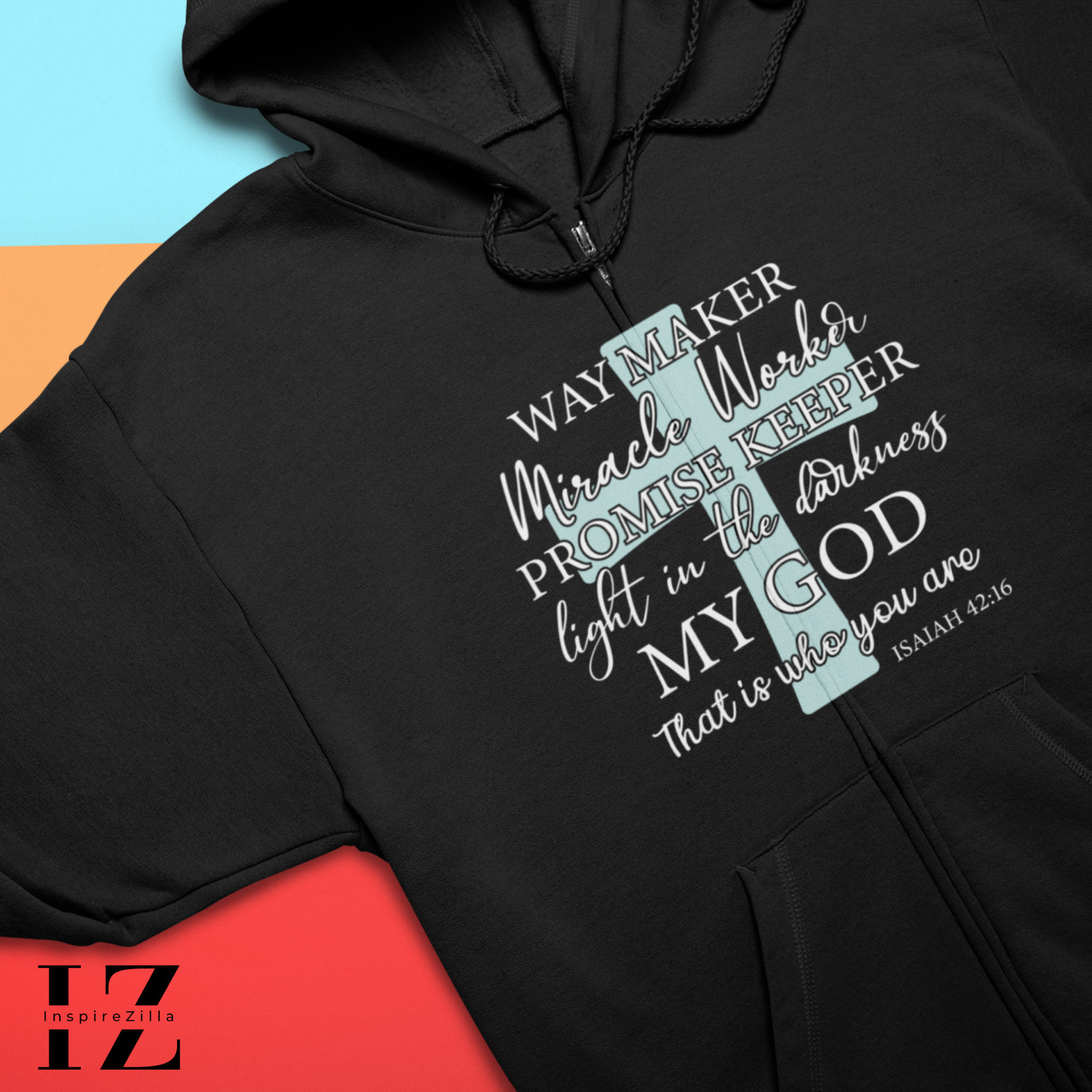 WAYMAKER Shirt, Christian Hoodies, Zip up Hoodie, Christian Shirts