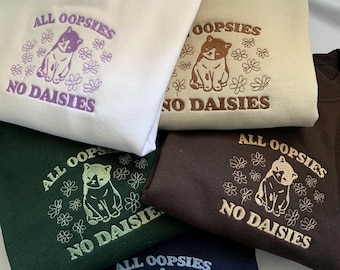 All Oopsies No Daisies kattentrui, leuke trui, kerstcadeau, kattensweater, kattentrui, kattenliefhebber, dierenliefhebber