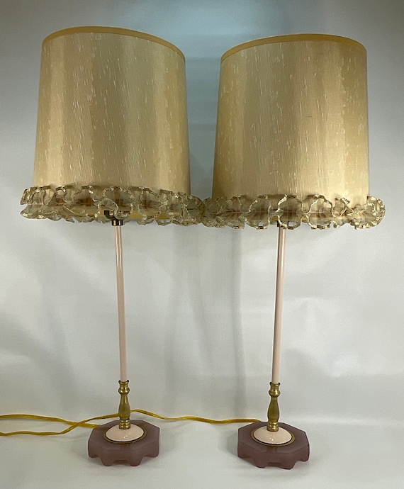 Set di lampade da trucco del 1930 / lampade da comodino -  Italia