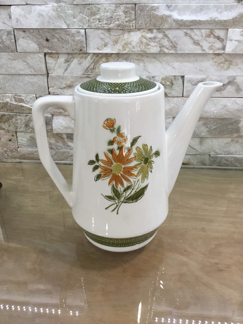 Ceramic Coffee Server Bellegay by Ironstone Etsy