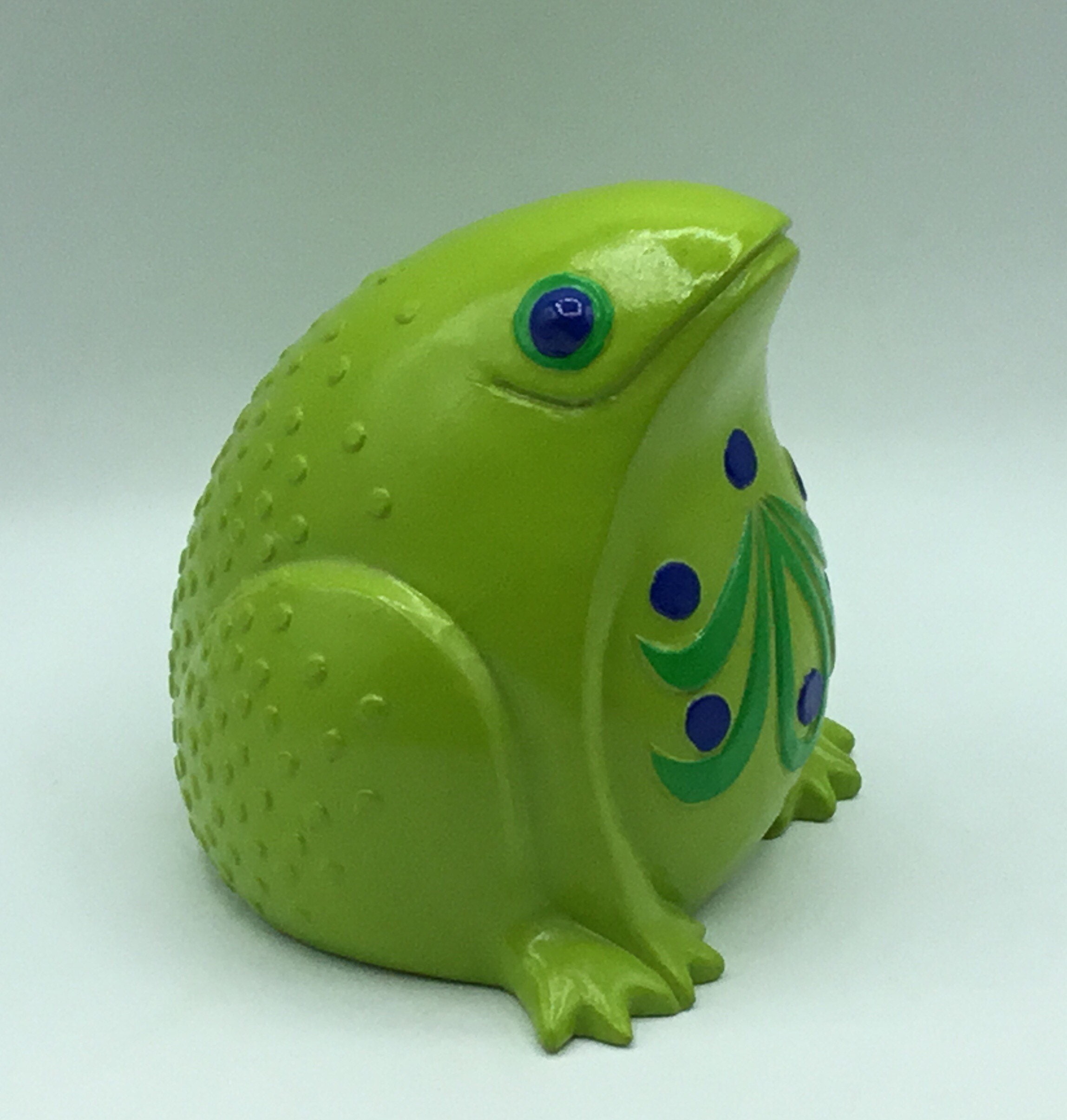 Mod Fitz and Floyd Chalkware Kitschy Frog Bank - Etsy