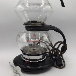 Electric vacuum coffee maker discount