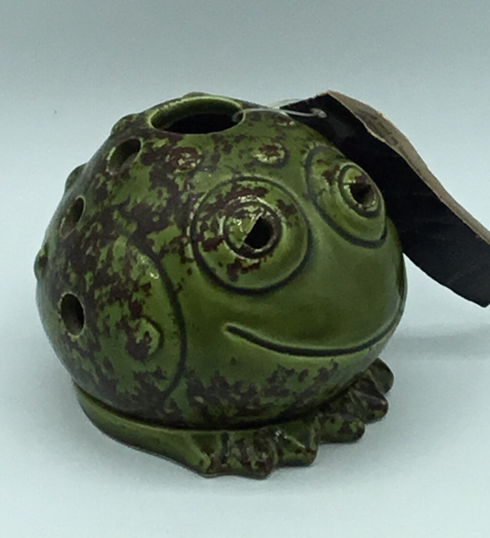 Vintage Frog Incense Burner/candle Tea Light/flower Frog Etsy