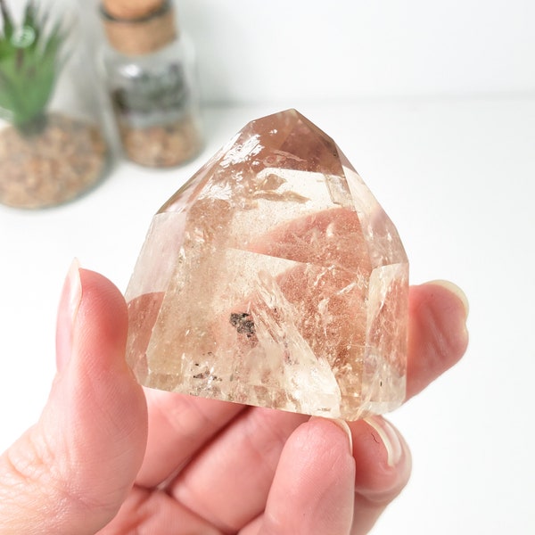 Natural Citrine Polished Point, Pointed Citrine Crystal, Citrine Gemstone, Polished Point Crystal