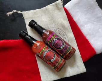 Hot Sauce Gift Pack - Anything Cheesy Hot Sauce Gift Set - Hot Sauce Gift Pack - Christmas Gift Set