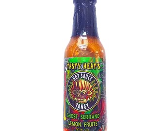 Hot Sauce TANGY - Lemony, Fruity, Hot Sauce