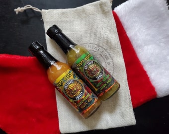 Hot Sauce Gift Pack - Sea Foods Kick Hot Sauce Gift Set - Hot Sauce Gift Pack - Christmas Gift Set