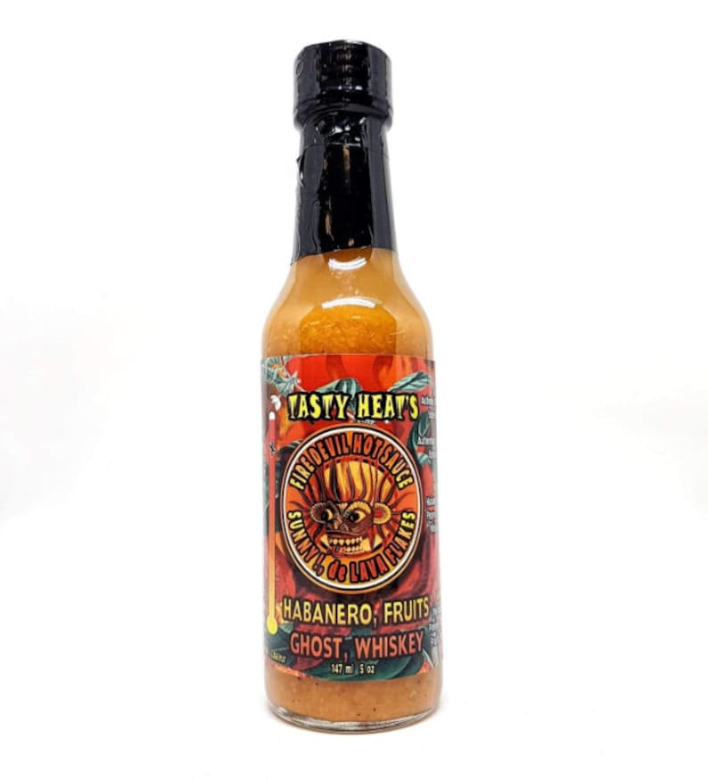 Hot Sauce SUNNY by Tasty Heat's Best Flavorful Canadian Etsy Canada