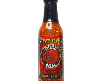 Hot Sauce made for hot, unique asian flavor - MGMA, Ghost Pepper - Scotch Bonnet Pepper - Tomato based Hot Sauce - Best Canadian Hot Sauce