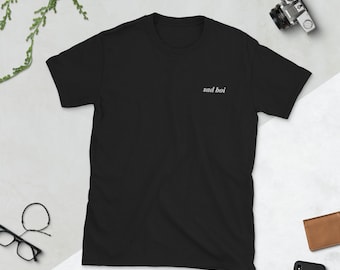 sad boi Embroidered Unisex T-Shirt