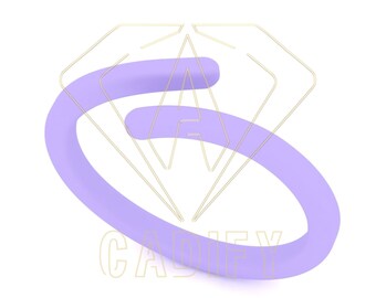Puede incluir: Un anillo de silicona morado con un logotipo de diamante dorado en el fondo.