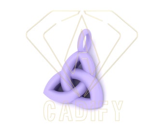 CAD File | Celtic Knot Pendant | Production Ready