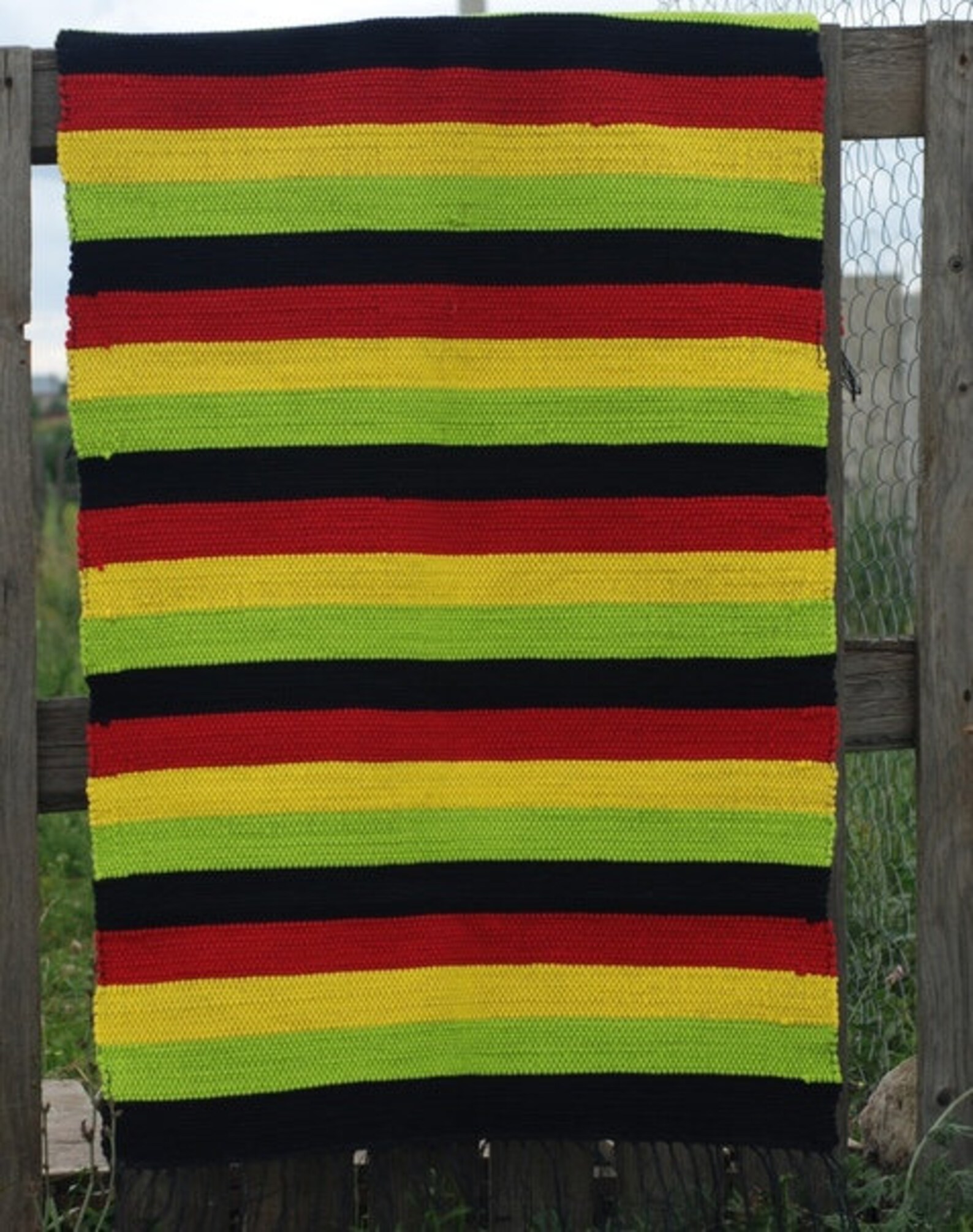 Home Rug Jamaica. Hand Woven Rug. Home decor. Etsy