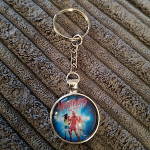 A 25mm Heathers keyring