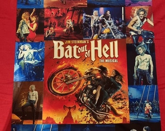 An A3 Glenn Adamson Bat Out Of Hell Poster