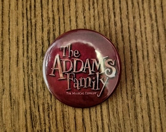 A 38mm The Addams Family Badge