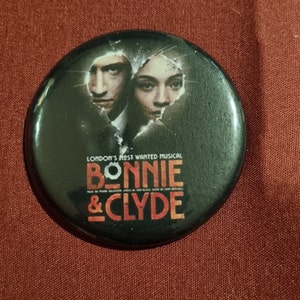 50mm Bonnie and Clyde magnet