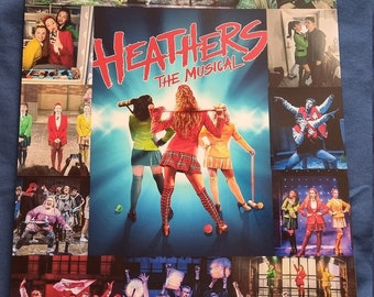 An A3 Heathers 2022 Cast Poster