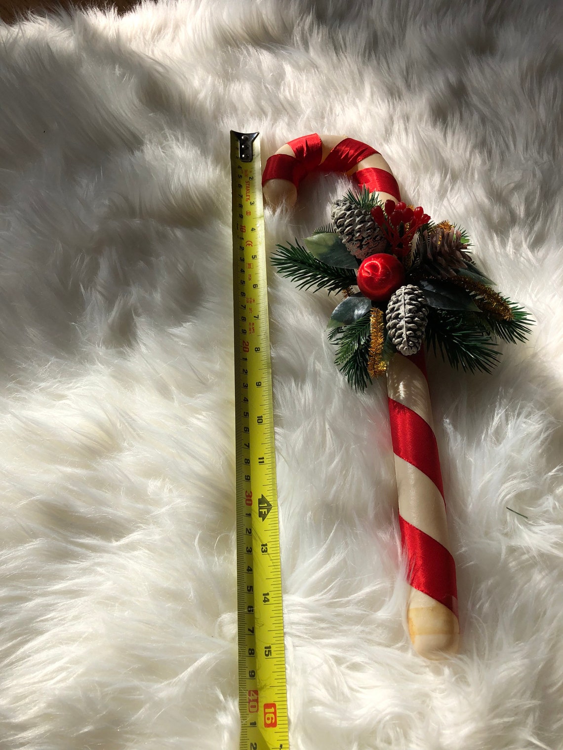 1 Large Vintage Plastic Candy Cane With 6 Smaller Ones . Etsy