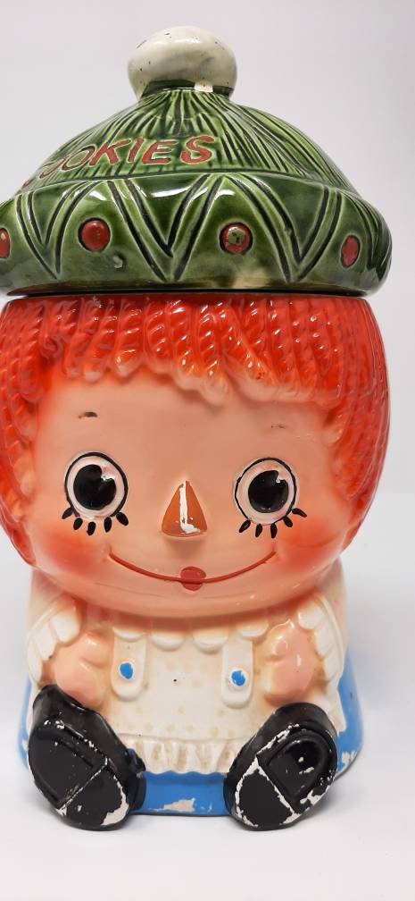 ヴィンテージ ラガディ アンディ クッキージャー - Etsy 日本