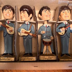 1964 Beatles Bobble Heads - Etsy