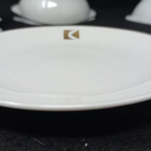 Vintage CANADIAN Airline C.P. Air Noritake Japan  Side Plate with Canada Pacific Logo Price is for 1. F