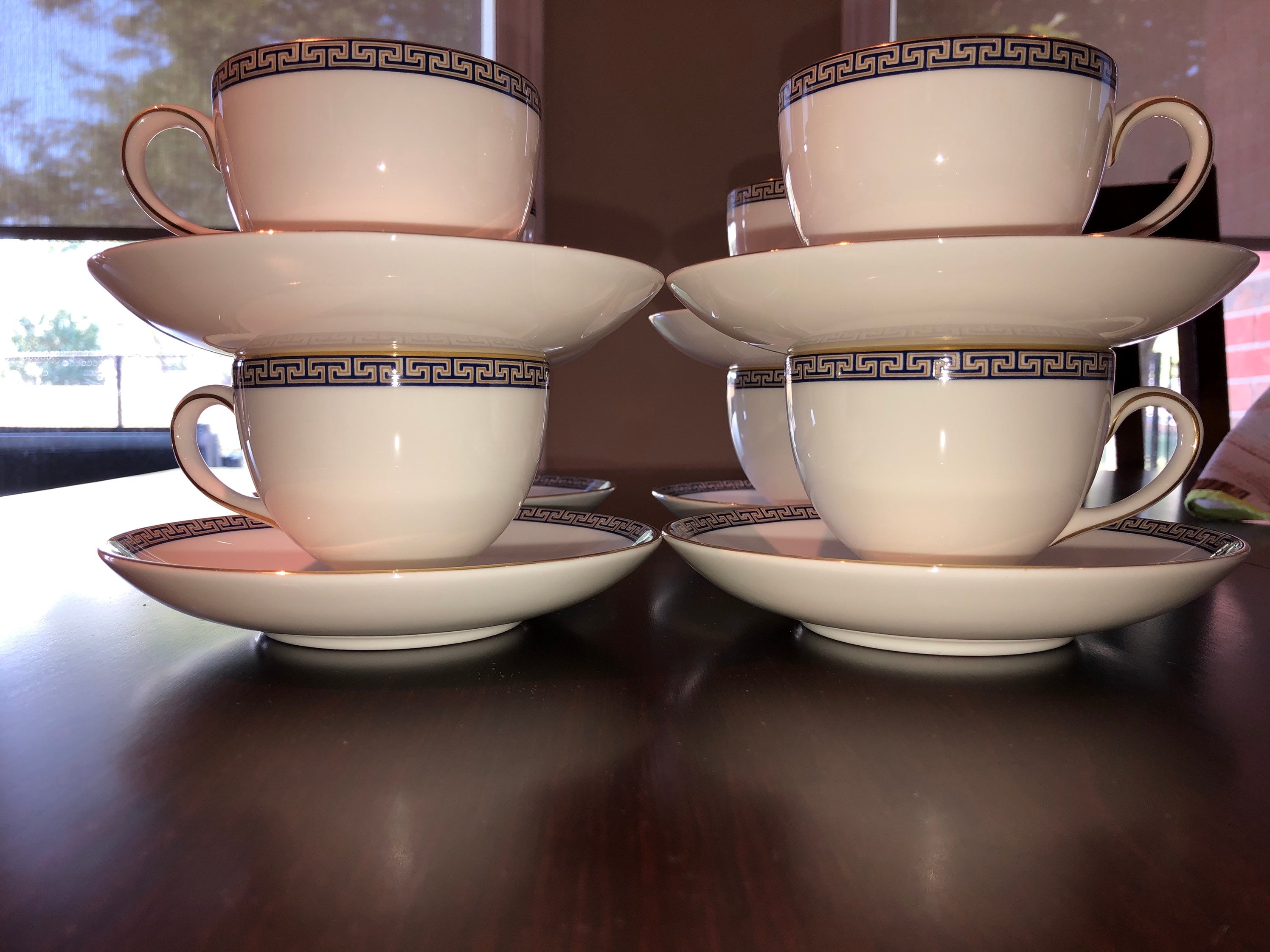 Vintage Wedgewood Bone China Teacups. Made in England Palatia Etsy Canada