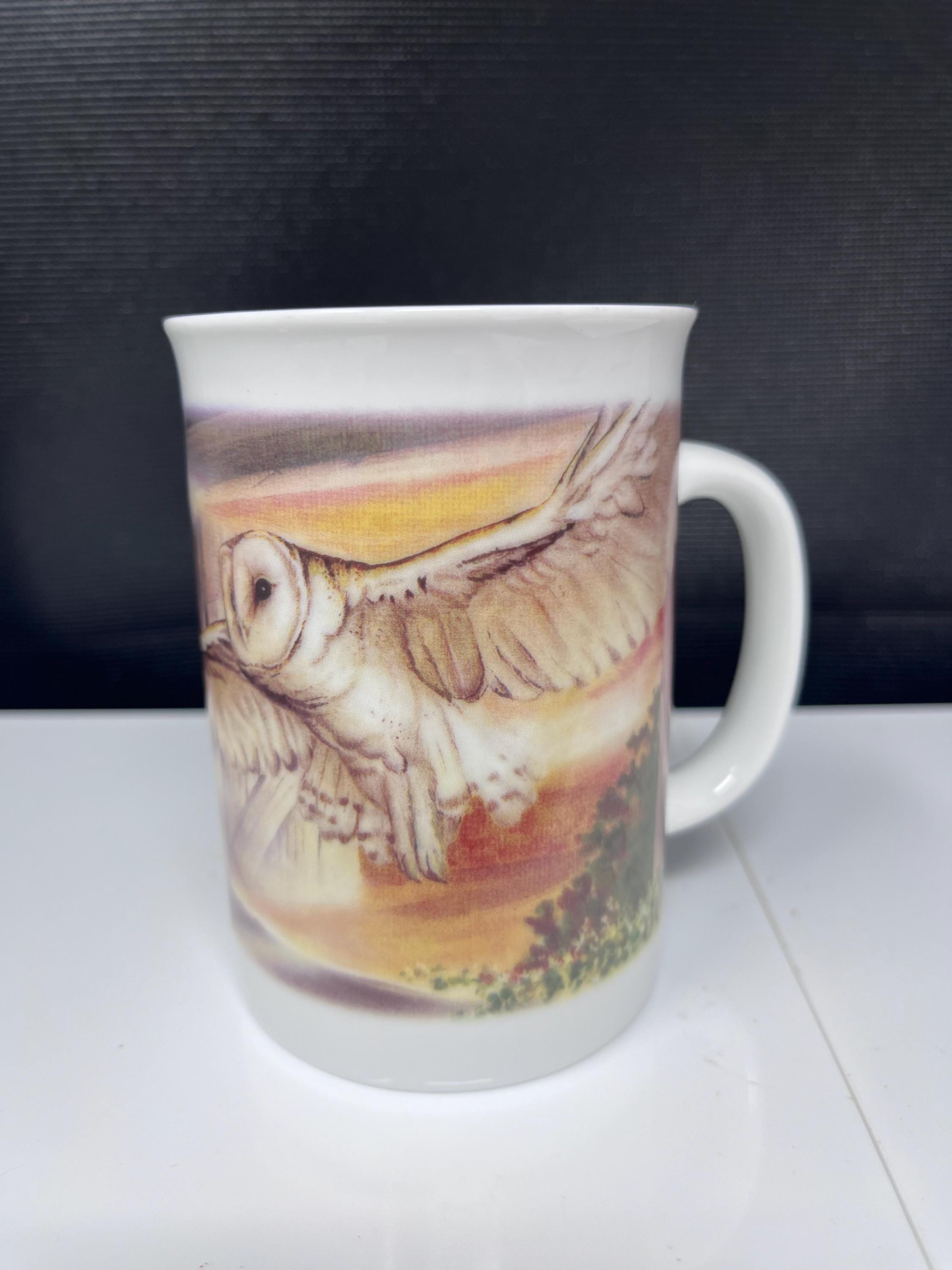 Barn Owl Mug Canadian Geographic Ceramic Barn Owl Flying Owl Baby Owls Mug