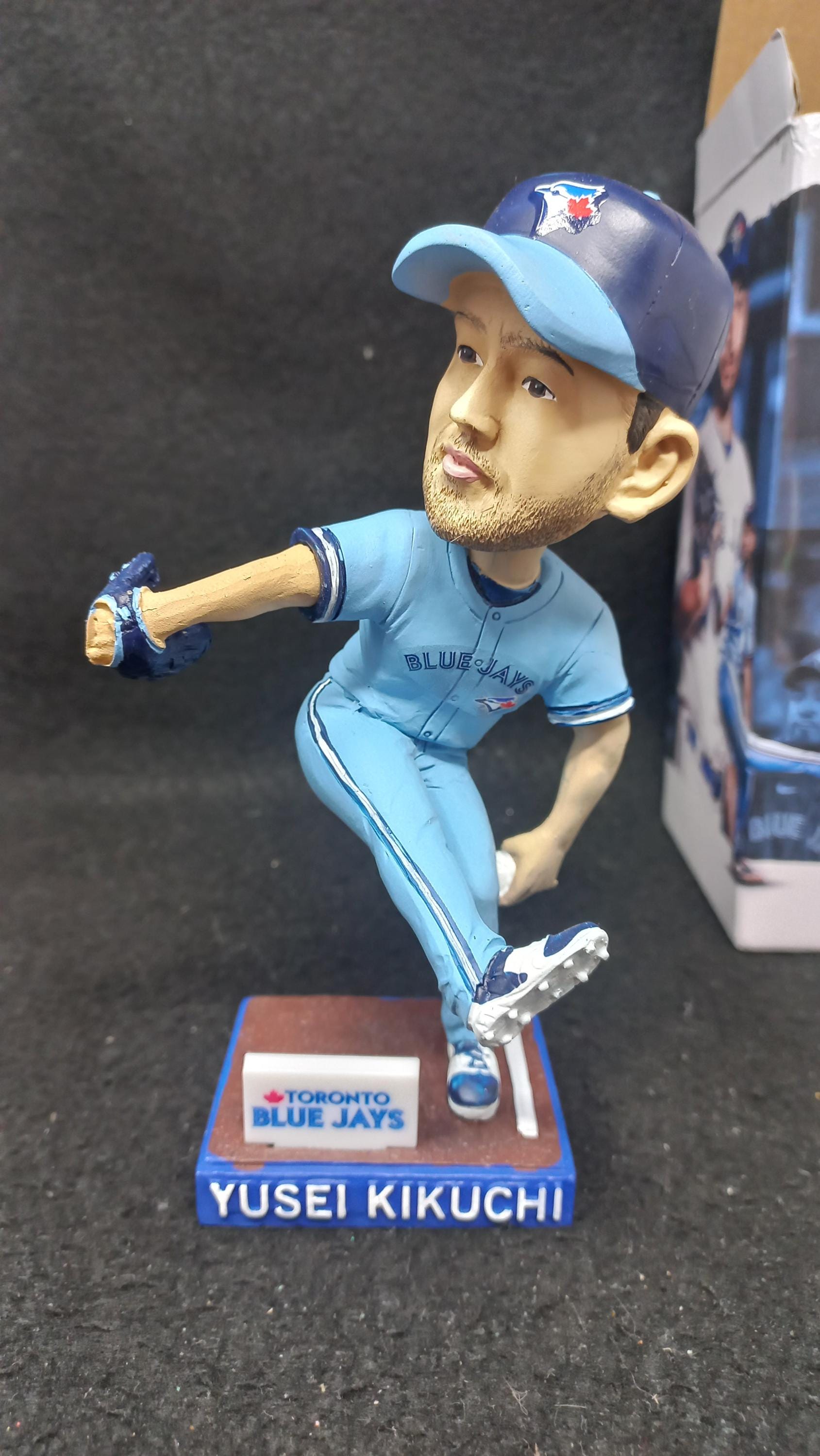 Rare Yusei Kikuchi Bobblehead Toronto Blue Jays New in Box