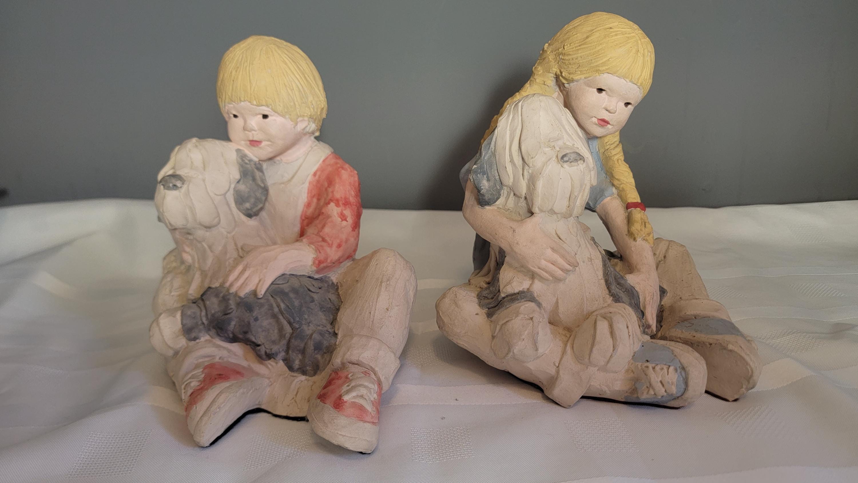Austin Prod Sneaker Kids Sculpture by Daze Mortensen 1986 Girl W