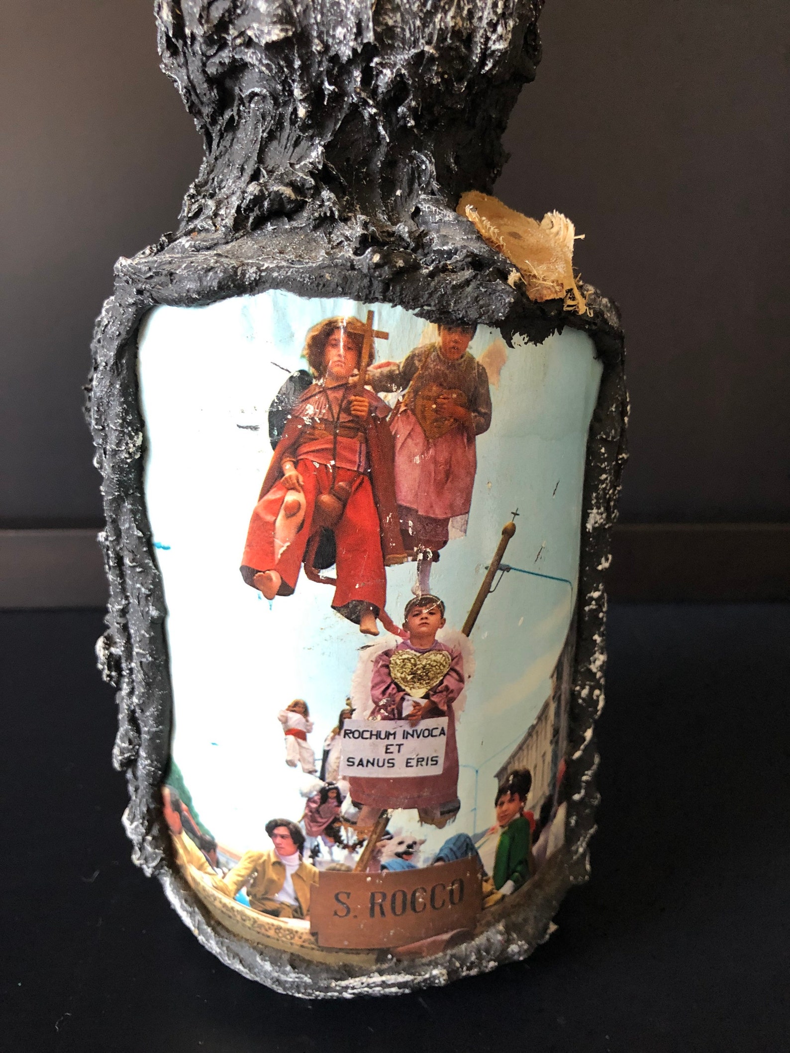Tree Bark Alcohol/ Wine Italian Bottle Etsy